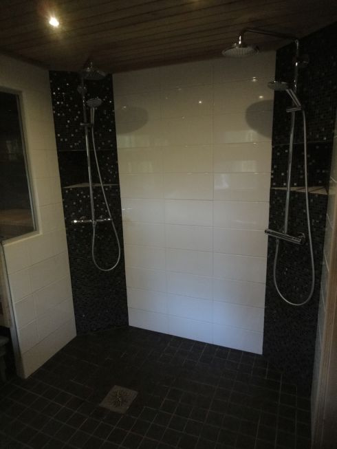 showers